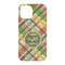 Golfer's Plaid iPhone 15 Case - Back