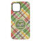 Golfer's Plaid iPhone 15 Plus Tough Case - Back