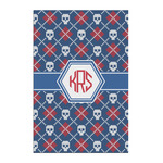 Knitted Argyle & Skulls Posters - Matte - 20x30 (Personalized)