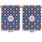 Knitted Argyle & Skulls Garden Flags - Large - Double Sided - APPROVAL