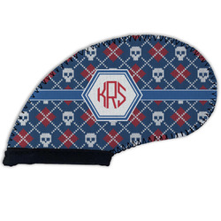 Knitted Argyle & Skulls Golf Club Iron Cover - Set of 9 (Personalized)