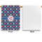 Knitted Argyle & Skulls House Flags - Single Sided - APPROVAL