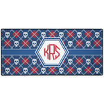 Knitted Argyle & Skulls 3XL Gaming Mouse Pad - 35" x 16" (Personalized)