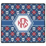 Knitted Argyle & Skulls XL Gaming Mouse Pad - 18" x 16" (Personalized)