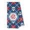 Knitted Argyle & Skulls Microfiber Dish Towel - FOLD