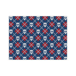 Knitted Argyle & Skulls Medium Tissue Papers Sheets - Heavyweight