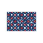 Knitted Argyle & Skulls Small Tissue Papers Sheets - Heavyweight