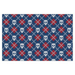 Knitted Argyle & Skulls X-Large Tissue Papers Sheets - Heavyweight