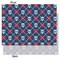 Knitted Argyle & Skulls Tissue Paper - Lightweight - Medium - Front & Back