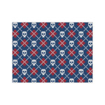 Knitted Argyle & Skulls Medium Tissue Papers Sheets - Lightweight