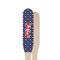 Knitted Argyle & Skulls Wooden Food Pick - Paddle - Single Sided - Front & Back