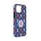 Knitted Argyle & Skulls iPhone 13 Mini Tough Case - Angle