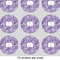 Sea Shells 2" Multipurpose Round Labels - Sheet