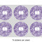 Sea Shells 3" Multipurpose Round Labels - Sheet