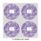 Sea Shells 4" Multipurpose Round Labels - Sheet