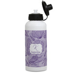 Sea Shells Water Bottles - Aluminum - 20 oz - White (Personalized)