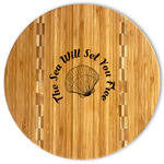 Sea Shells Bamboo Cutting Board (Personalized)