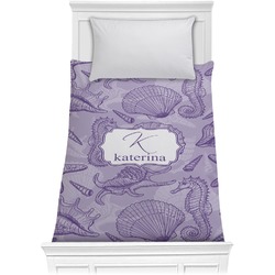 Sea Shells Comforter - Twin XL (Personalized)
