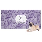 Sea Shells Dog Towel (Personalized)