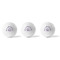 Sea Shells Golf Balls - Generic - Set of 3 - APPROVAL