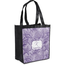 Sea Shells Grocery Bag (Personalized)