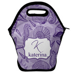 Sea Shells Lunch Bag w/ Name and Initial