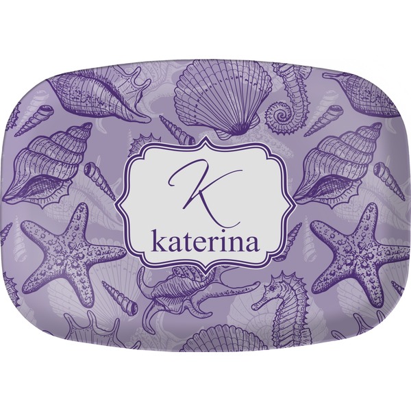 Custom Sea Shells Melamine Platter (Personalized)