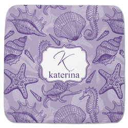 Sea Shells Memory Foam Bath Mat - 48"x48" (Personalized)