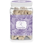 Sea Shells Dog Treat Jar (Personalized)