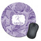 Sea Shells Round Mouse Pad