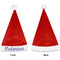 Sea Shells Santa Hats - Front and Back (Single Print) APPROVAL