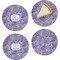 Sea Shells Set of Appetizer / Dessert Plates