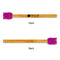 Sea Shells Silicone Brushes - Purple - APPROVAL