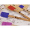 Sea Shells Silicone Spatula - Blue - Lifestyle