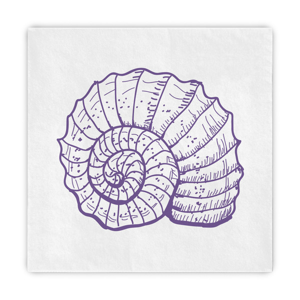 Custom Sea Shells Decorative Paper Napkins