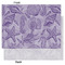 Sea Shells Tissue Paper - Heavyweight - Large - Front & Back