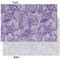 Sea Shells Tissue Paper - Heavyweight - XL - Front & Back