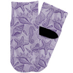 Sea Shells Toddler Ankle Socks