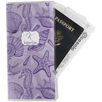 Sea Shells Travel Document Holder