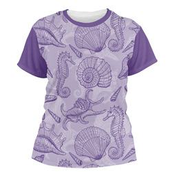 Sea Shells Women's Crew T-Shirt - Medium