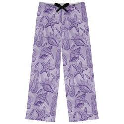 Sea Shells Womens Pajama Pants - XL