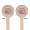 Sea Shells Wooden 6" Stir Stick - Round - Double Sided - Front & Back