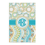 Teal Circles & Stripes Posters - Matte - 20x30 (Personalized)