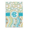 Teal Circles & Stripes 20x30 - Matte Poster - Front View