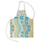 Teal Circles & Stripes Kid's Aprons - Small Approval