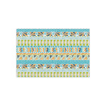 Teal Circles & Stripes Small Tissue Papers Sheets - Heavyweight