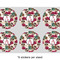 Sugar Skulls & Flowers 3" Multipurpose Round Labels - Sheet