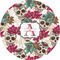 Sugar Skulls & Flowers 3" Multipurpose Round Labels - Single Sticker