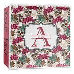 Sugar Skulls & Flowers 3-Ring Binder - 2 inch (Personalized)