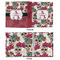 Sugar Skulls & Flowers 3 Ring Binders - Full Wrap - 1" - APPROVAL